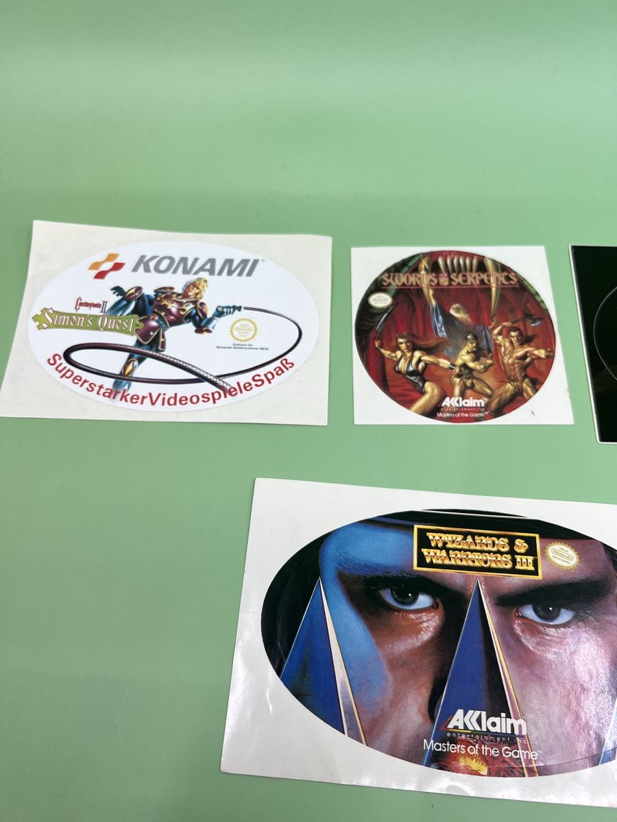 Sticker: 4 Retro Games Werbeaufkleber 90er – Nuovo (secondo la descrizione) da Affoltern am Albis venduto da Nesko91 1