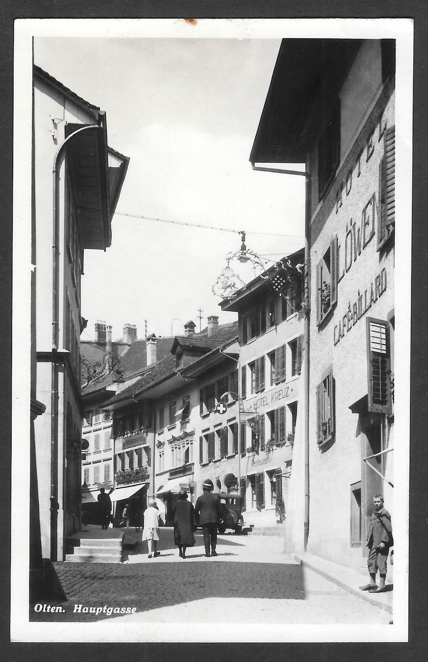Cartoline postali: Olten Hauptgasse – Usato da Olten venduto da clotaldi