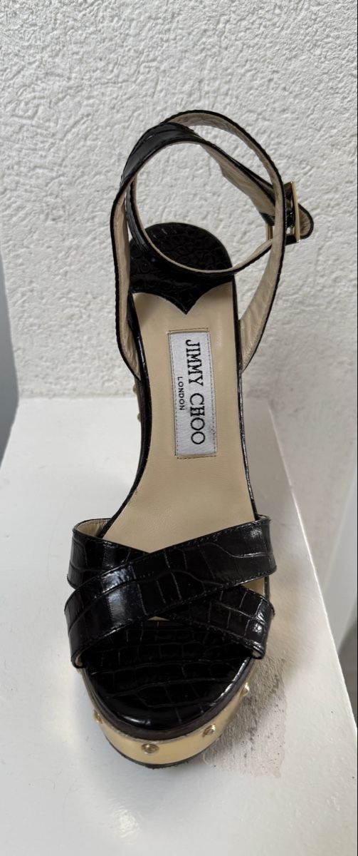 Jimmy Choo Damenschuhe: Jimmy Choo Plateu Sandalen – Neu (gemäss Beschreibung) aus Buchs ZH von KittyInStyle 2