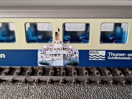 Hag HO. Voiture BLS 2ème classe, " Thunersee ", selon photos