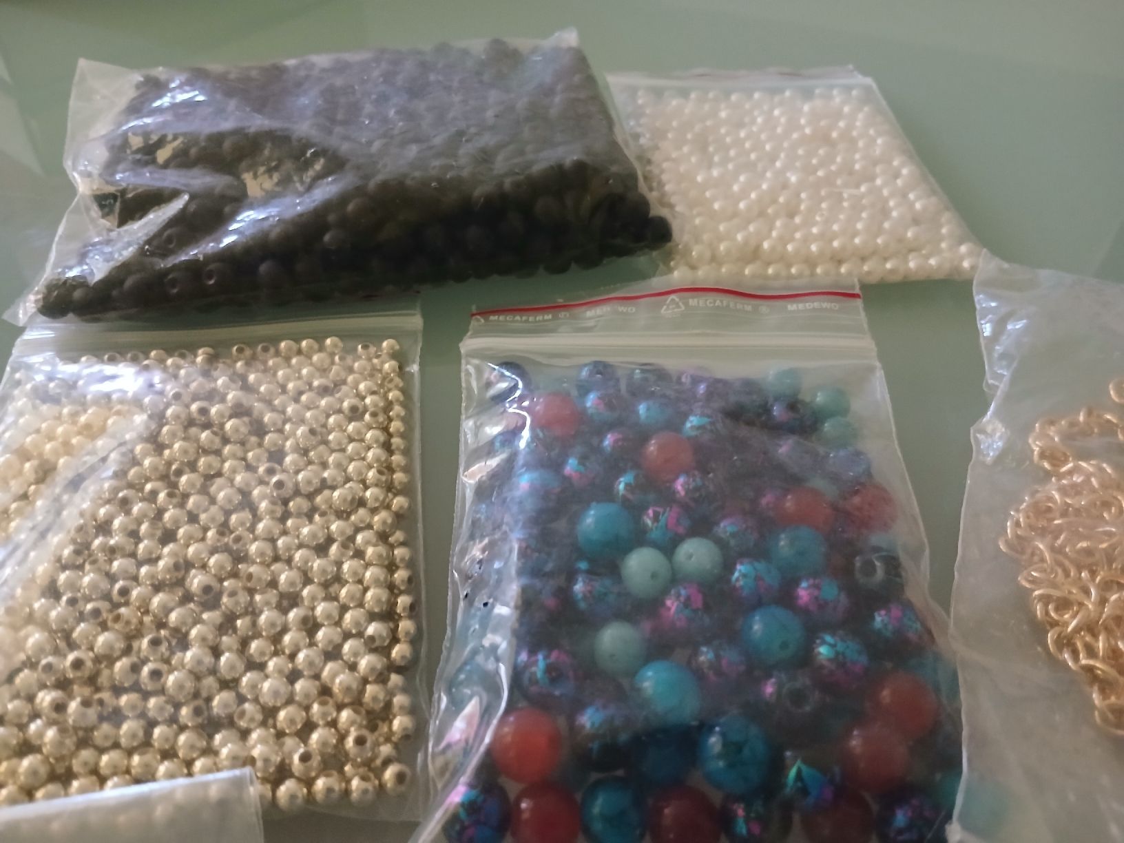 Kit bricolage: Restpostenpaket zum Schmuck basteln – Nuovo (secondo la descrizione) da Stansstad venduto da mikamo 2