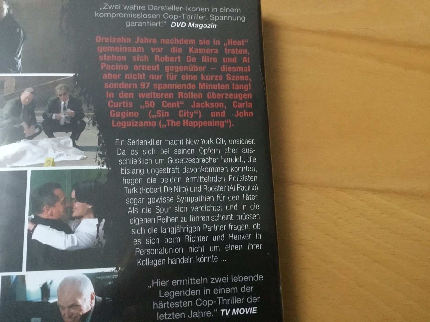 Alle DVDs: Kurzer Prozess mit  Robert De Niro und Al Pacino – Gebraucht aus Kerzers von Georges3210 2