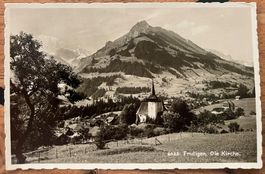 FRUTIGEN  die Kirche 1950