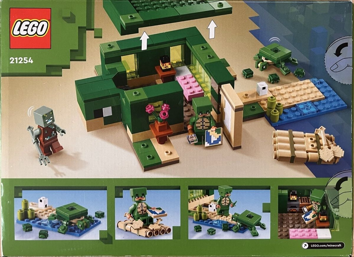 Lego Kit di costruzioni: Lego Minecraft Schildkrötenstrandhaus – Nuovo e nell'imballaggio originale da Mönchaltorf venduto da Barolf 1