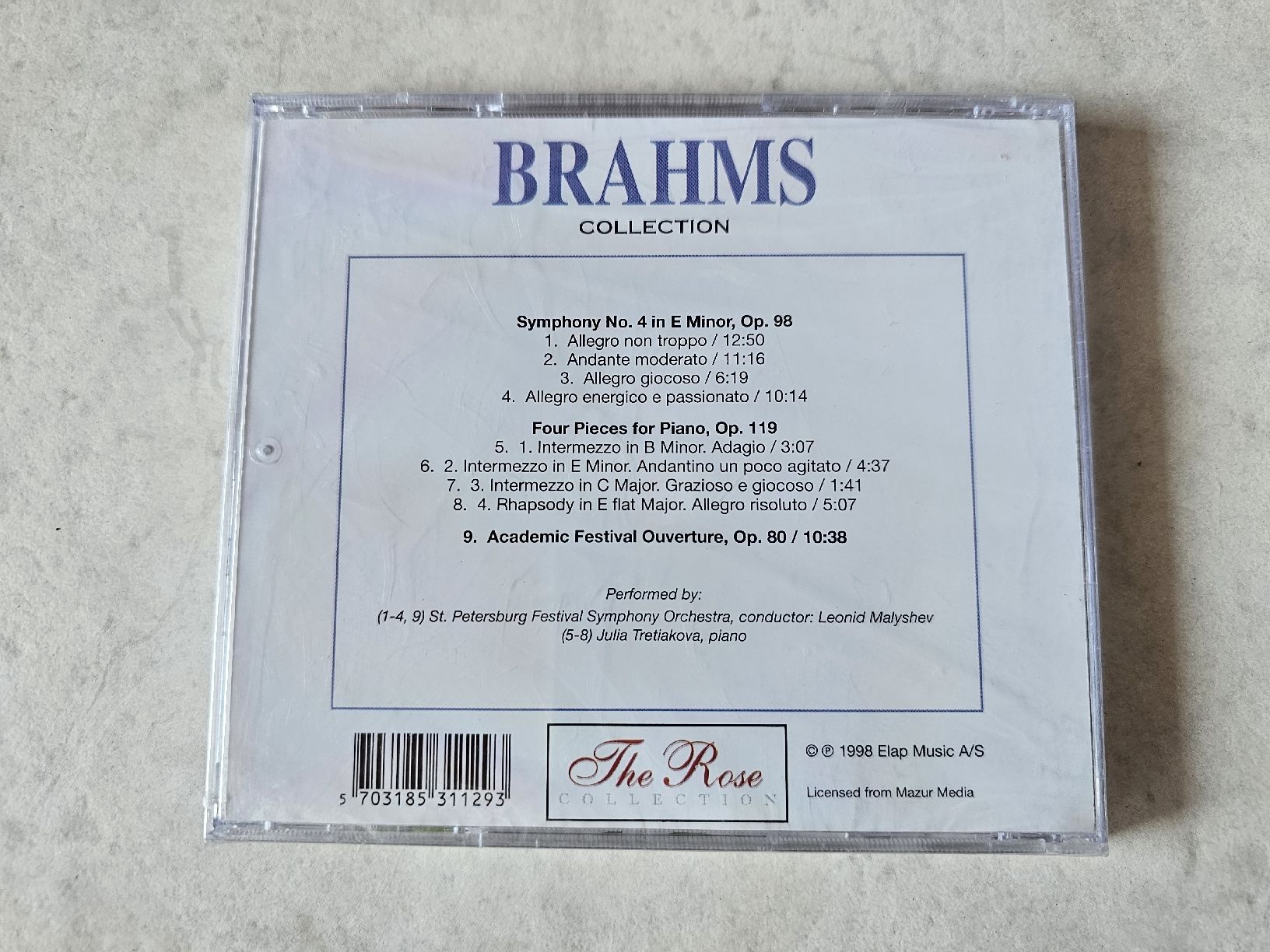 CD: Brahms  -  Collection  /  Fabrikneu – Nuovo e nell'imballaggio originale da Schneisingen venduto da backstore24 1