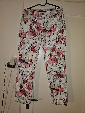 Pantalon fleuri d'été, taille 36