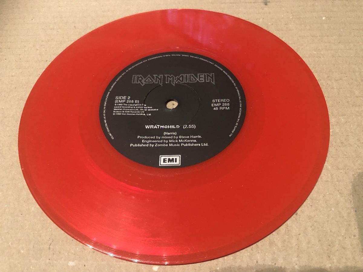 Dischi in vinile: Iron Maiden. Single Hallowed Be Thy Name – Usato da Faulensee venduto da Mizuno06 8