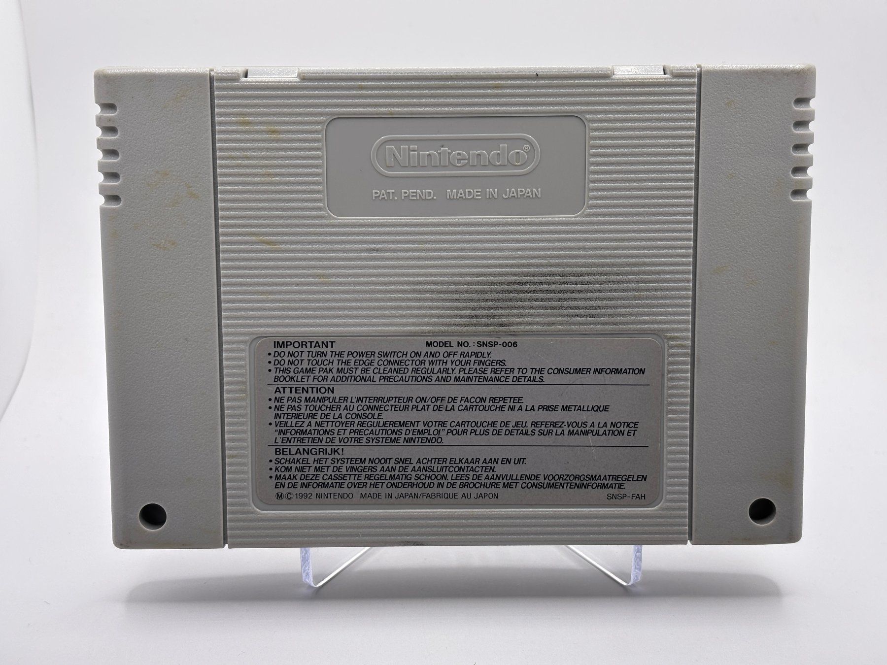 Nintendo Giochi: SNES - Super SWIV – Usato da Allschwil venduto da Bullach 1