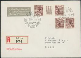 1941 - Landschaftsbilder - Kehrdrucke - FDC ET - Gaudard