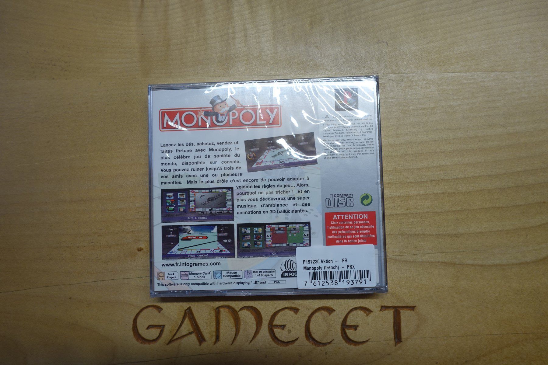 Sony Giochi: Monopoly - französisch – Nuovo e nell'imballaggio originale da Steinach venduto da Gamecet 7