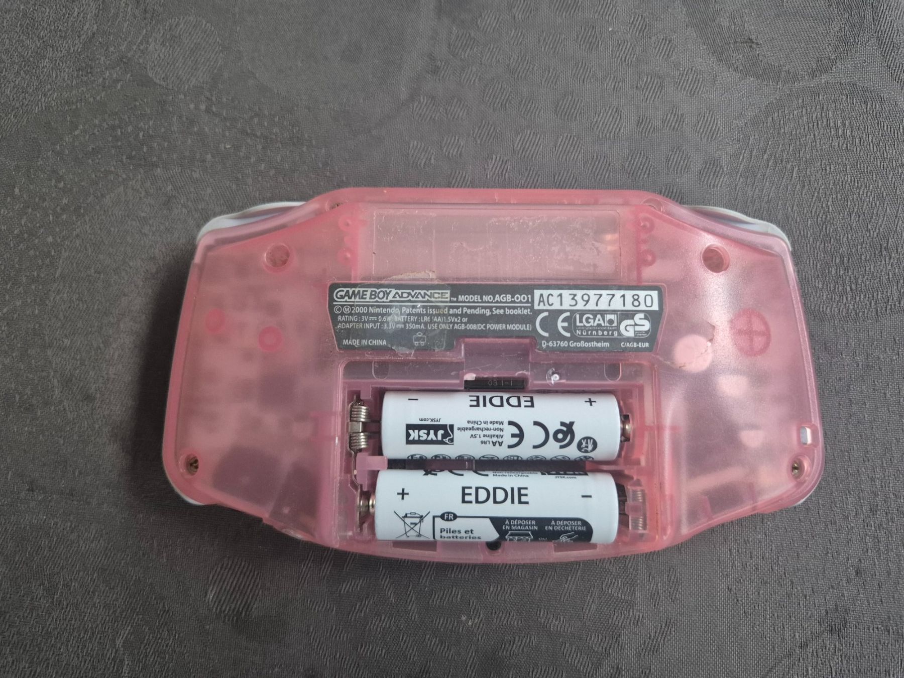 Nintendo Console: Nintendo Game Boy Advance rosa – Difettoso da Domat Ems venduto da tchnesa 1