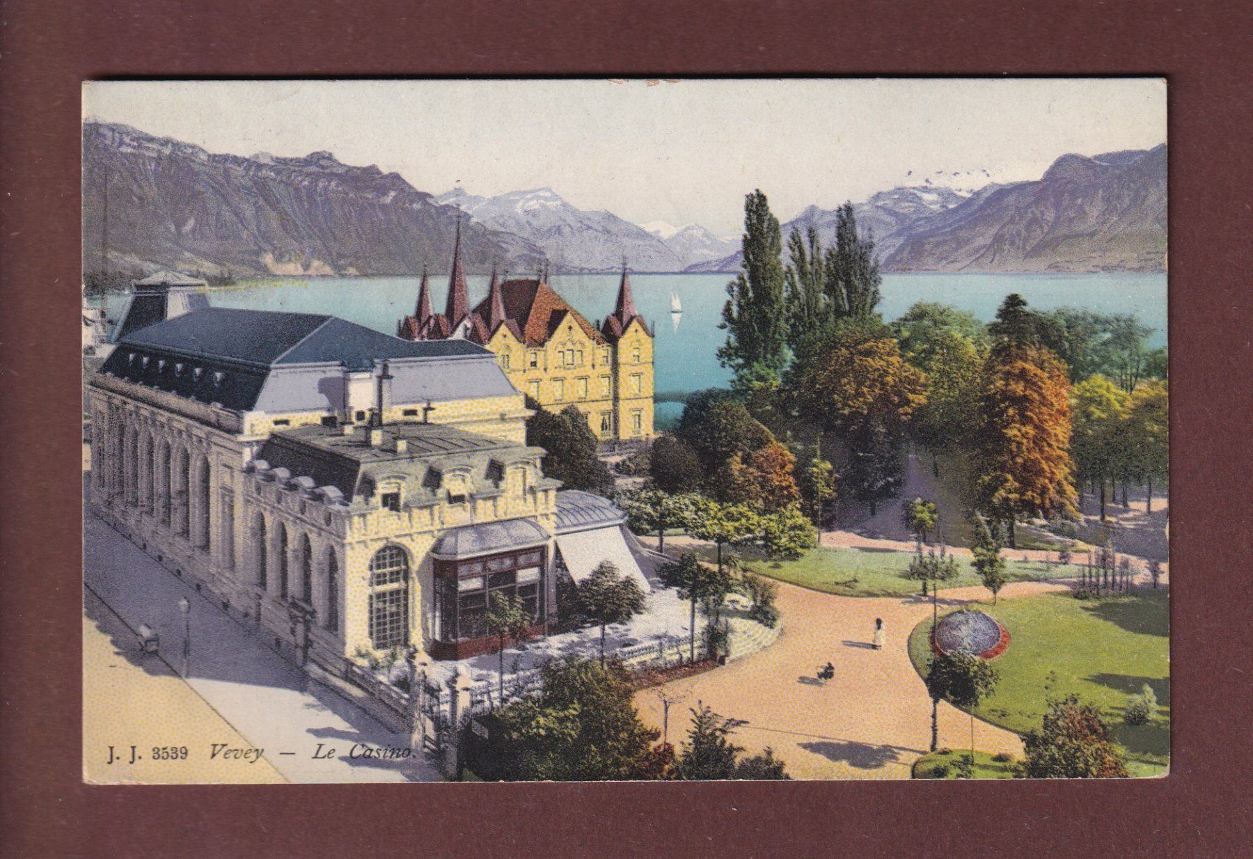 Cartoline postali: VEVEY - Le Casino - 1931 – Usato da Pully venduto da nicecards-shop