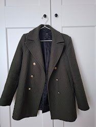 Mango Mäntel: Mango Peacoat in Grün – Gebraucht aus Au ZH von zettel_zueri