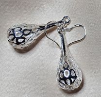 Elegante Ohrringe, 925 versilbert