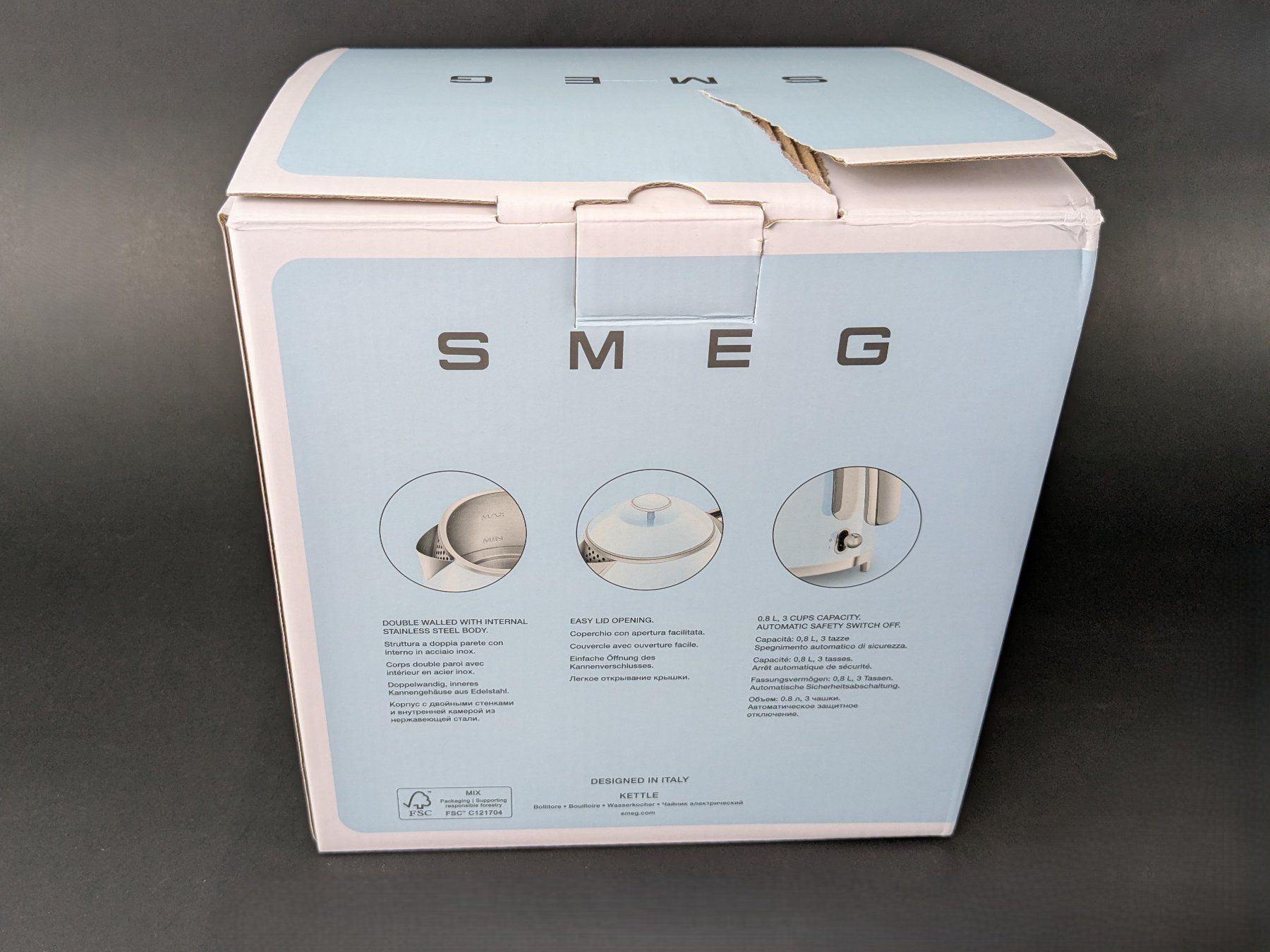 Smeg Bollitori: SMEG 50's Retro Style Mini Wasserkocher – Nuovo (secondo la descrizione) da Dintikon venduto da Restwert_Dintikon 8