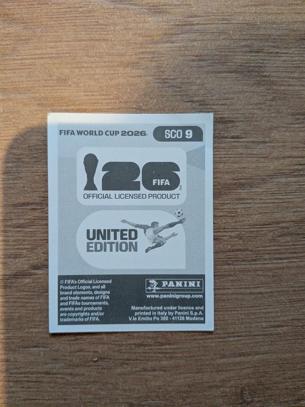 Panini Carte collezionabili: Panini Bild SCO 9 – Usato da Eschenbach SG venduto da SanFranciscoCalifornia 1
