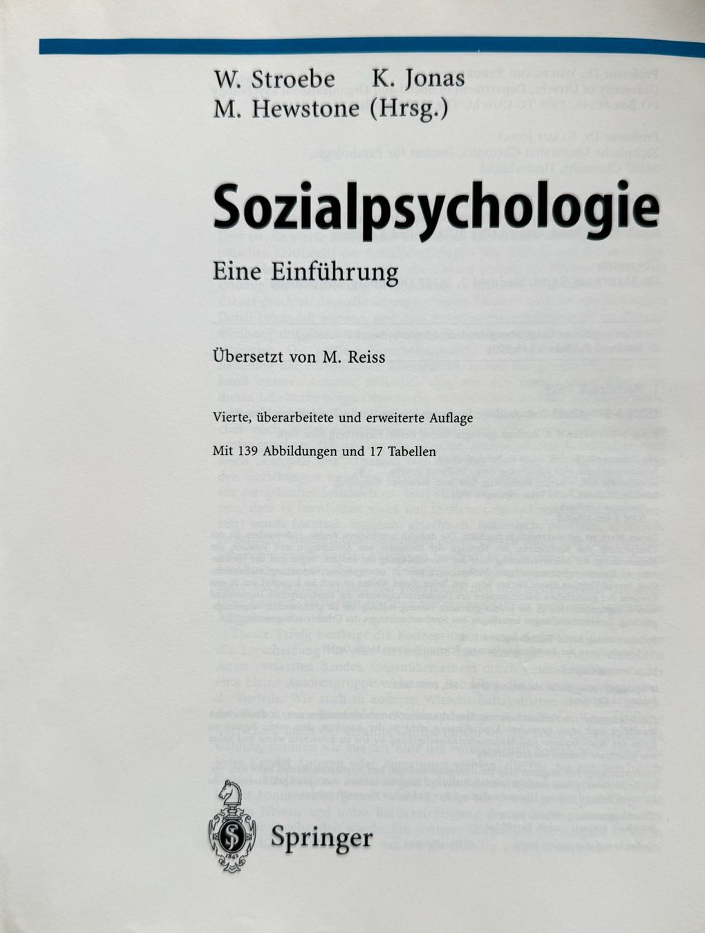 Libri: Sozialpsychologie 2 Studienbücher – Usato da Riedholz venduto da madeleine512 1