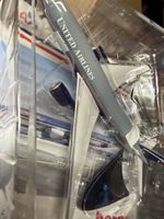 Flugzeugmodell United Airlines im Blister neuwertig