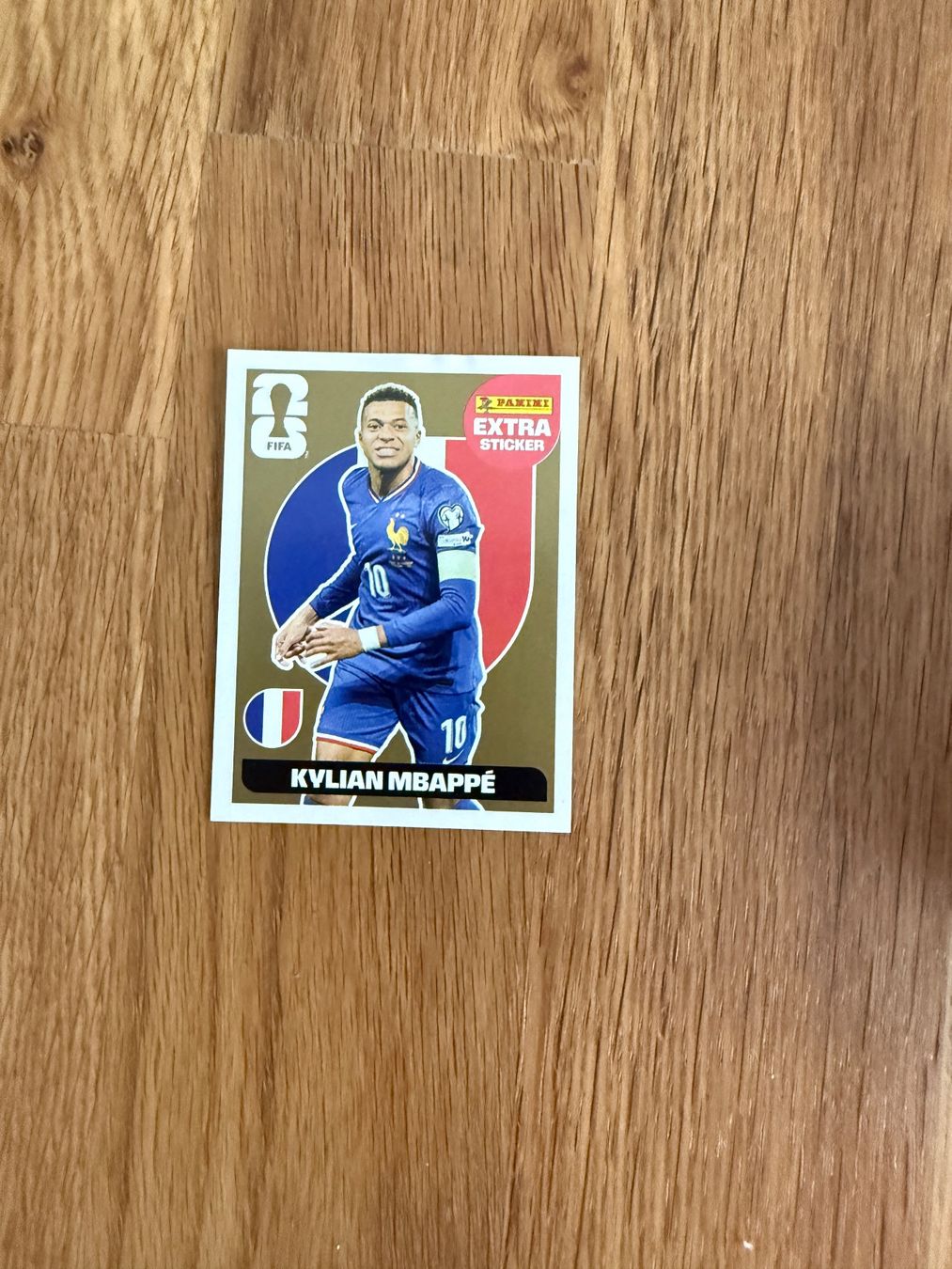 Panini Carte collezionabili: Panini Sticker Kylian Mbappé Extra Sticker Gold – Usato da orpund venduto da kevinlars