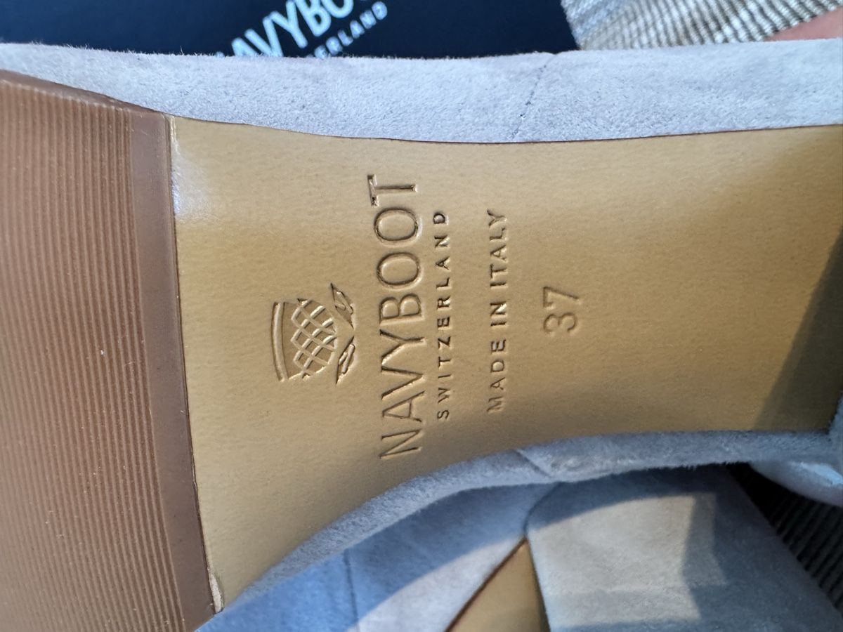 Navyboot Scarpe da donna: NEUE Navyboot Stiefelleten Grau Gr. 37 – Nuovo e nell'imballaggio originale da Birr venduto da sfe_rhj7 4