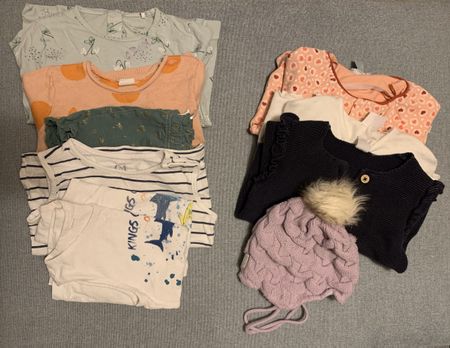 10 Teile Mädchen Kleiderpaket Gr. 86 / 98
