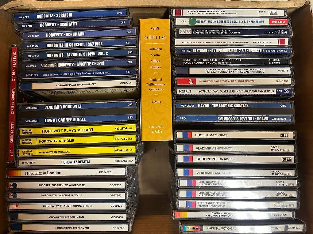 CD: 124 CDs musique classique – Usato da La Chaux-de-Fonds venduto da Simone1180 1