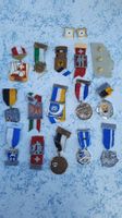 Antike Medaillen-Abzeichen Badge Medaillen