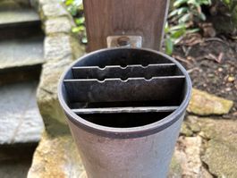 Aschenbecher neuwertig, gebraucht, ALU-elox   auch WIR mögl.