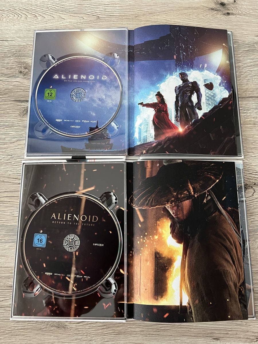 Alle DVDs: Alienoid 1+2 4K UHD Limited Mediabooks – Neu (gemäss Beschreibung) aus Willisau von  3