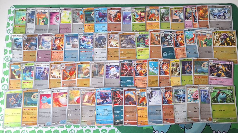 Pokemon Holo / Holo Reverse Set Mega Evolution 65Stk Engl (Gebraucht ...