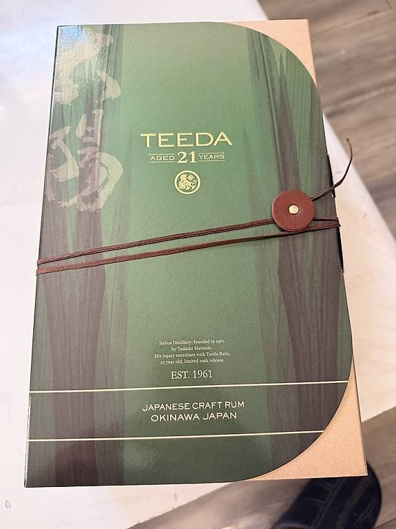 Spiritueux: Teeda 21 Years Okinawan Rum – Neuf avec emballage d'origine à Basel par BarisH58 1