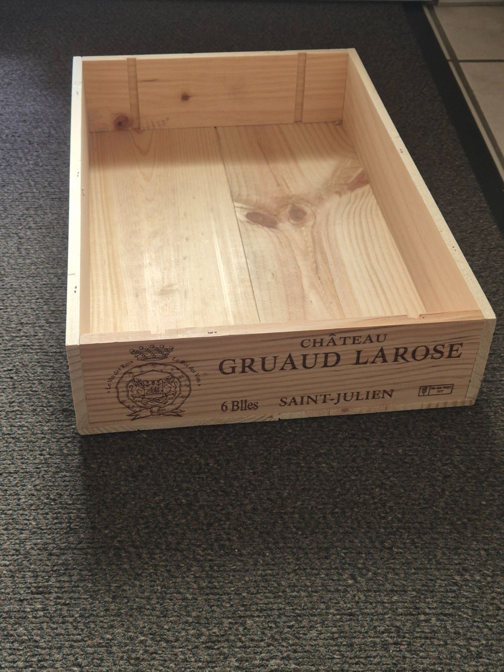 Altro: Weinkiste 6er leer 50x33x10cm – Usato da Bowil venduto da Basima 1