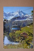 AK Mürren Schilthornbahn mit Breithorn BE