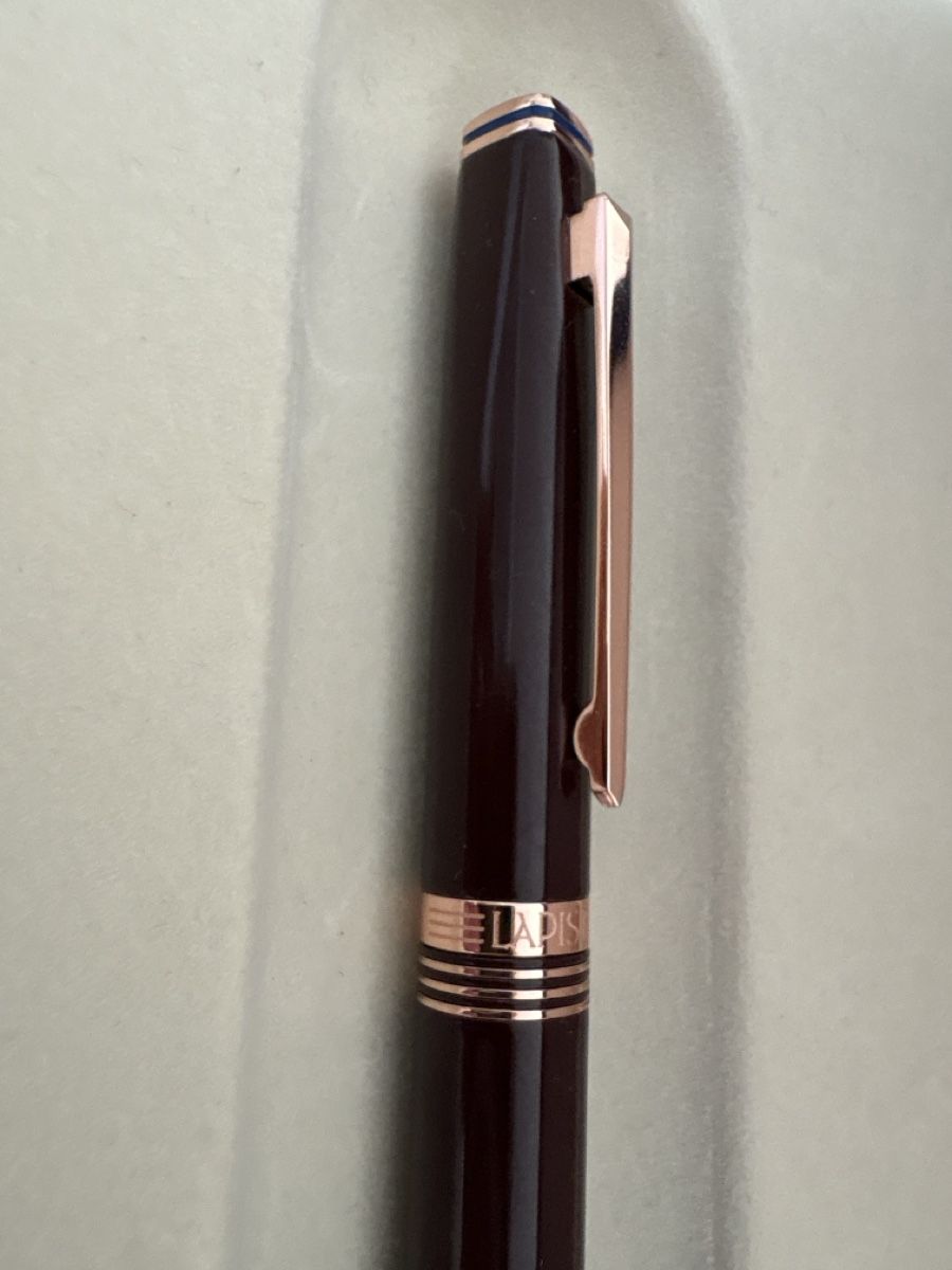 Penna & Evidenziatori: Lapis  Bard pen with gold trim – Nuovo e nell'imballaggio originale da Lugano venduto da Edera49 3