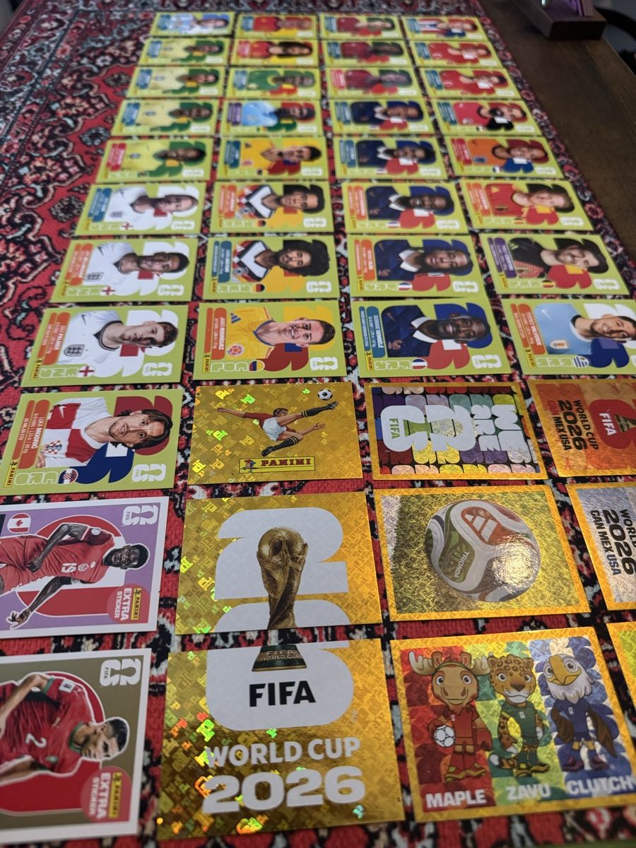 Panini Carte collezionabili: 44x WORLD CUP 2026 Panini Stickers – Nuovo e nell'imballaggio originale da Oensingen venduto da custom_lenkraeder 1