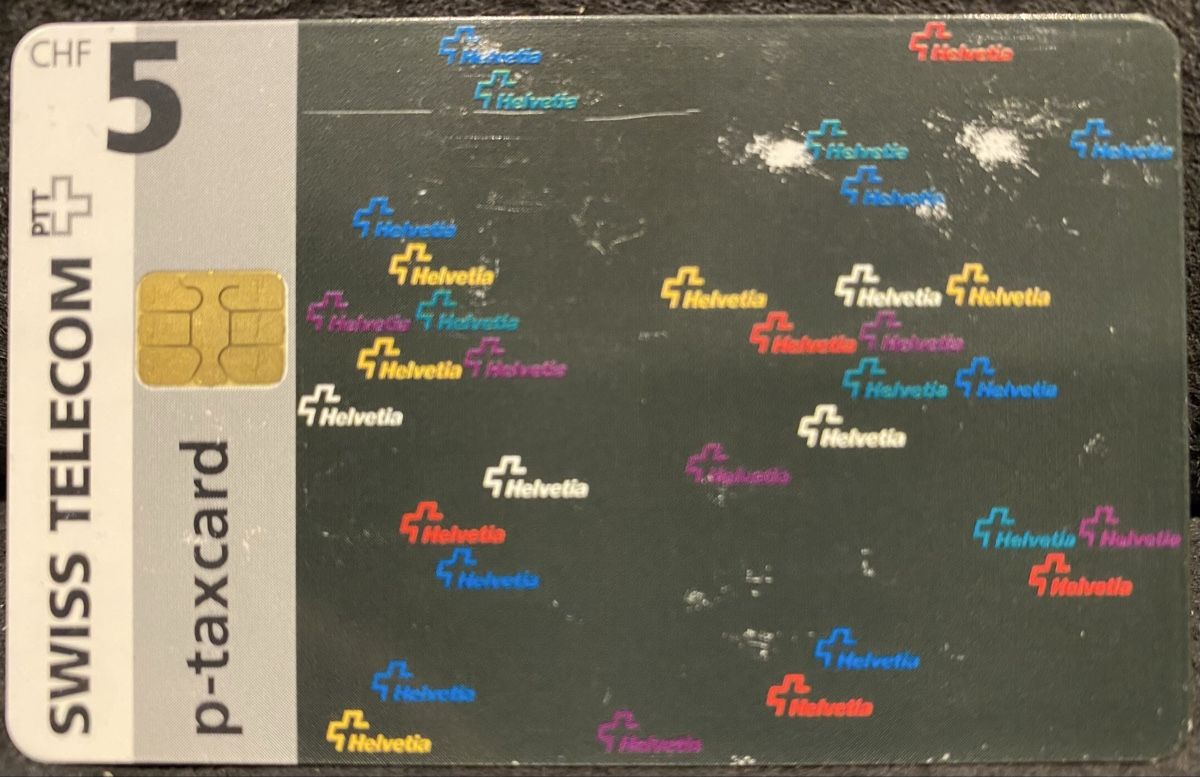Telefon- & Taxkarten: P-Taxcard  – Gebraucht aus Lausanne von babacard10