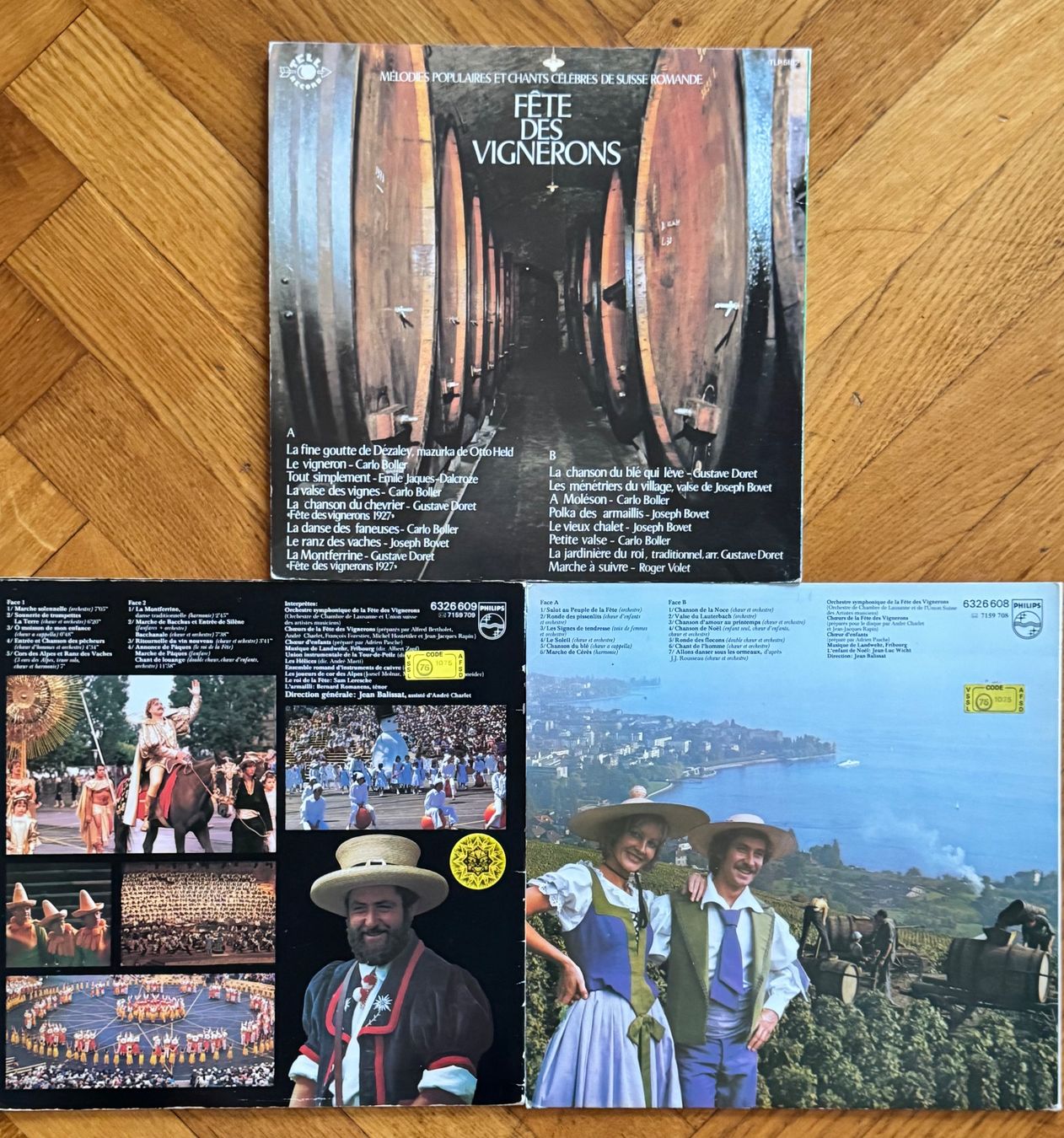 Dischi in vinile: Fete des Vignerons 3 Vinyls – Usato da Lausanne venduto da davzic 1