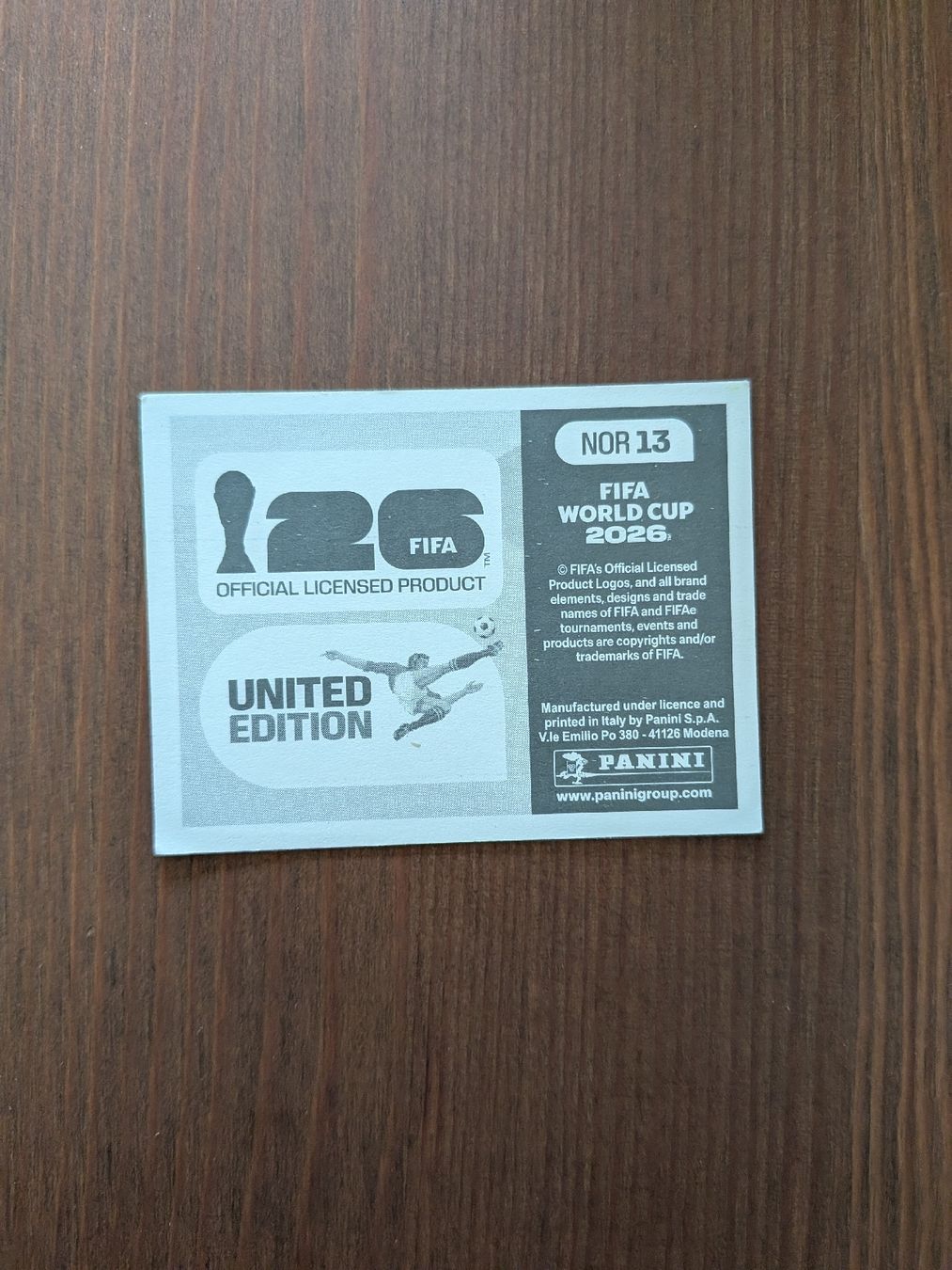 Panini Carte collezionabili: Panini Bild NOR 13 – Usato da Eschenbach SG venduto da SanFranciscoCalifornia 1