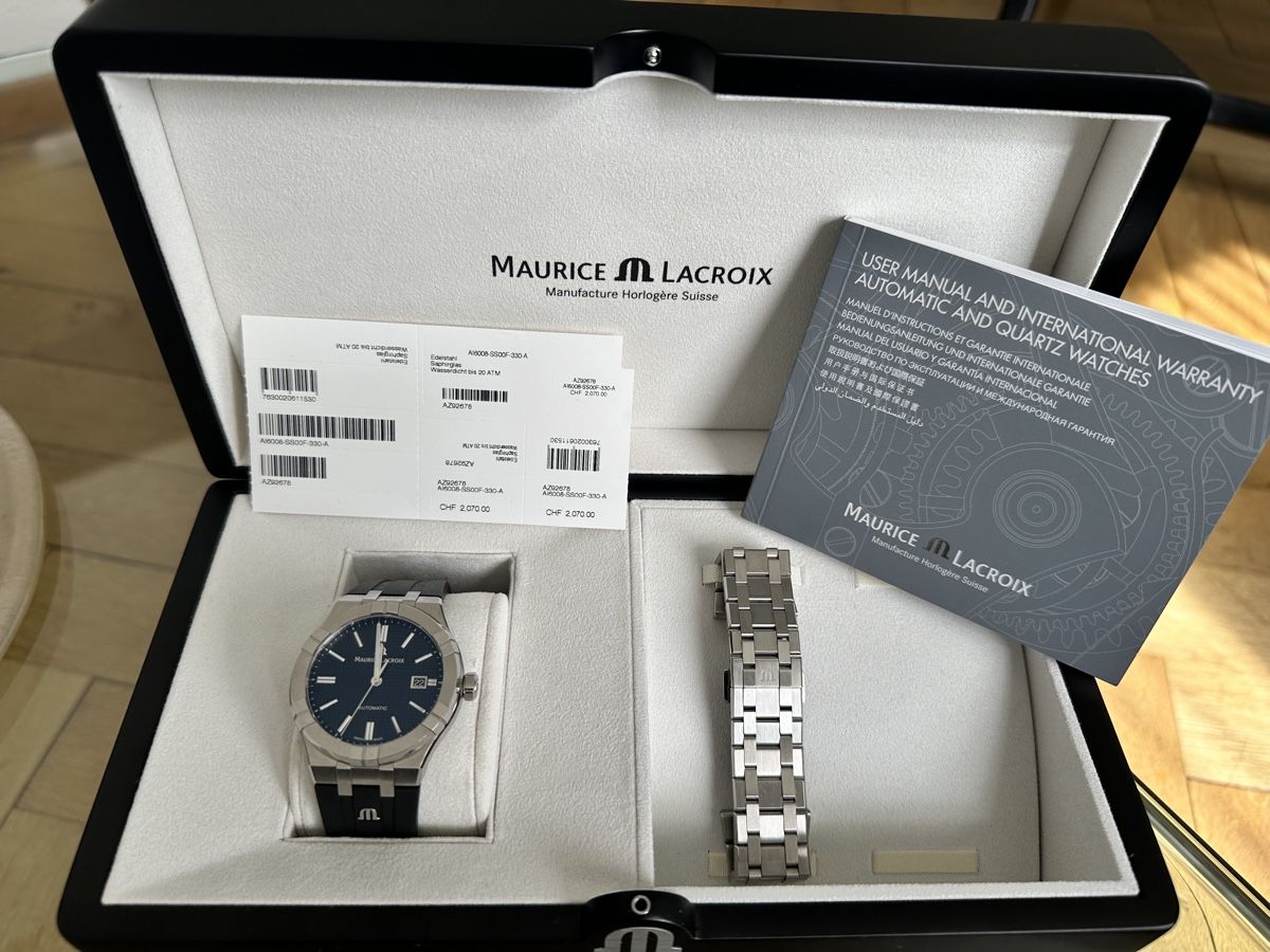 Maurice Lacroix Uhren: Maurice Lacroix Aikon Automatic Watch - Full Set! – Neu (gemäss Beschreibung) aus Biel/Bienne von Unknown_j62q