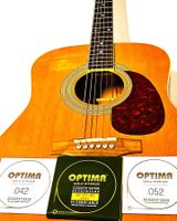 Western-Gitarre  mit 24 Karat Goldsaiten. 4/4--tel, Occasion