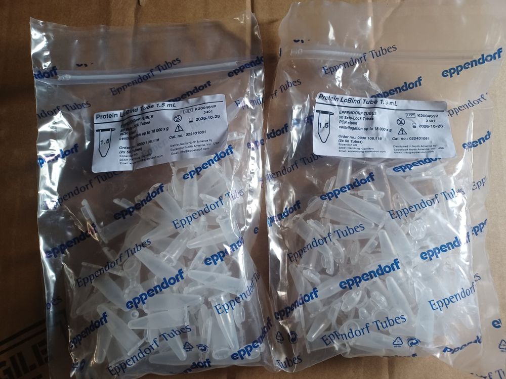100 Eppendorf LoBind Tubes 1.5ml Kaufen auf Ricardo