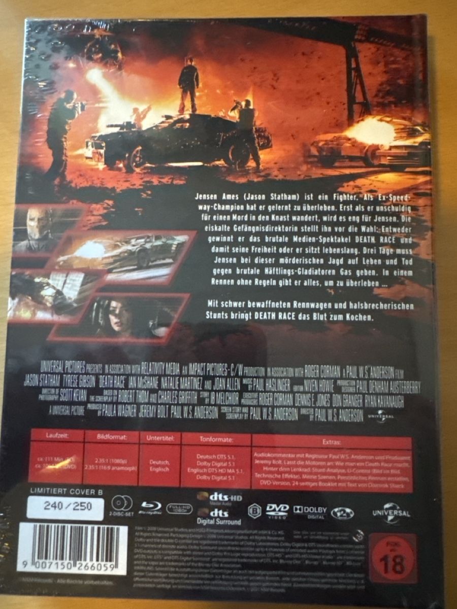 Alle DVDs: Deathstalker Race Mediabook  – Neu und originalverpackt aus Brunnadern von Nanuk60 1