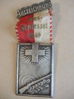 1949 Schweiz Schützenfest Auszeichnung Medaille Kranz