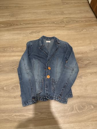 Vintage denim jacket, women's size 8