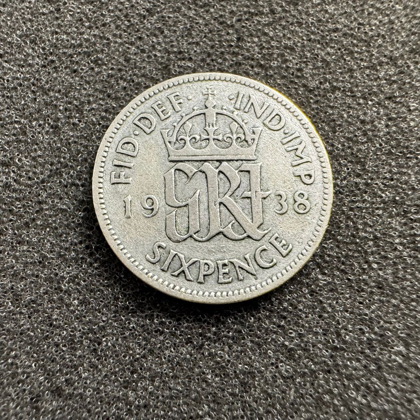 Tutti le monete: 6 Pence Silber England 1938 – Usato da Reitnau venduto da tb-muenzen