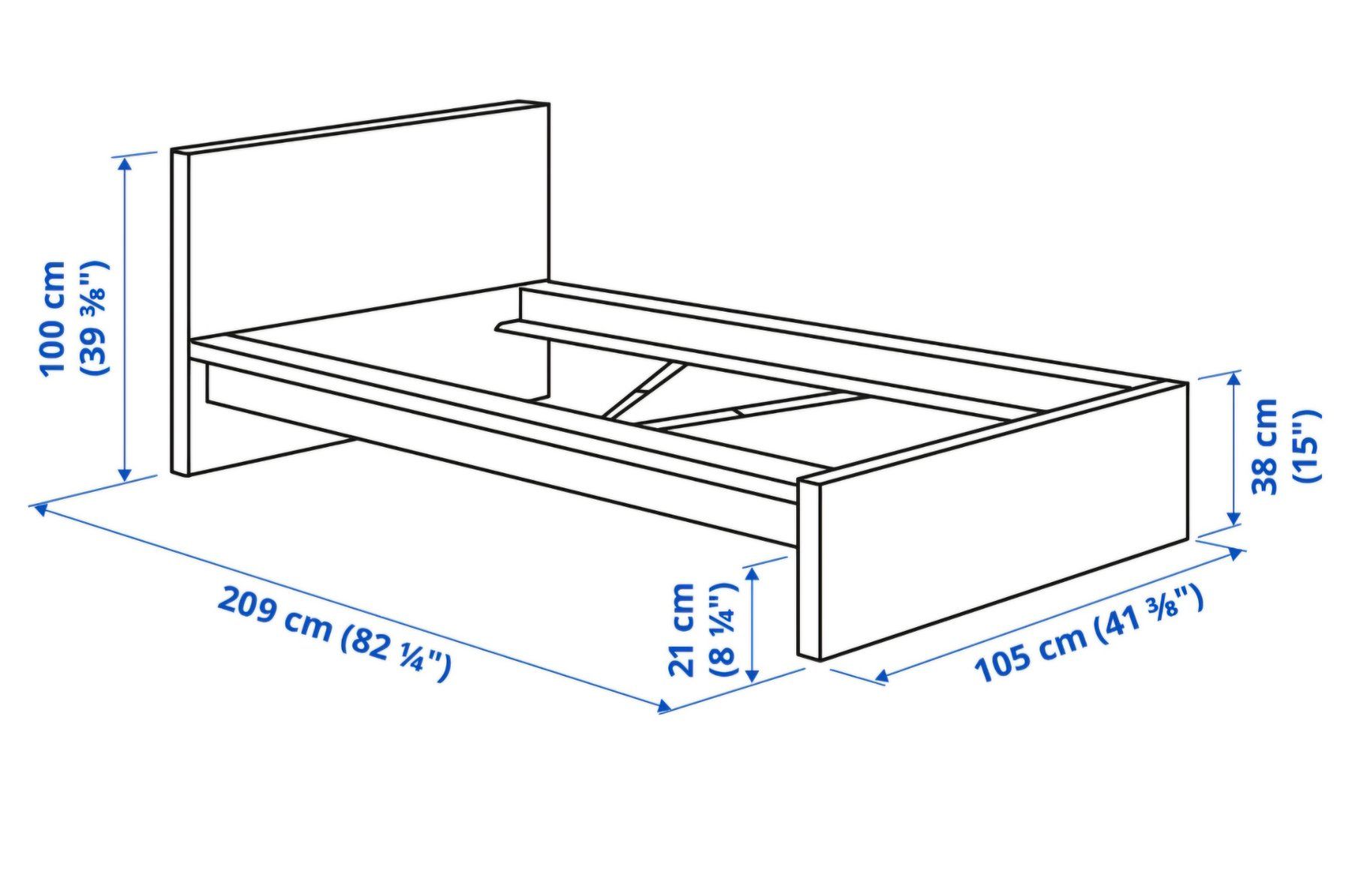 Ikea Letti: Bett 90×200 – Usato da Jona venduto da zebra036 1