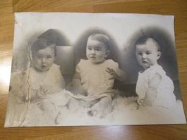 Foto von 1912, nostalgisch, Vintage. Masse: 39,5x26,5cm