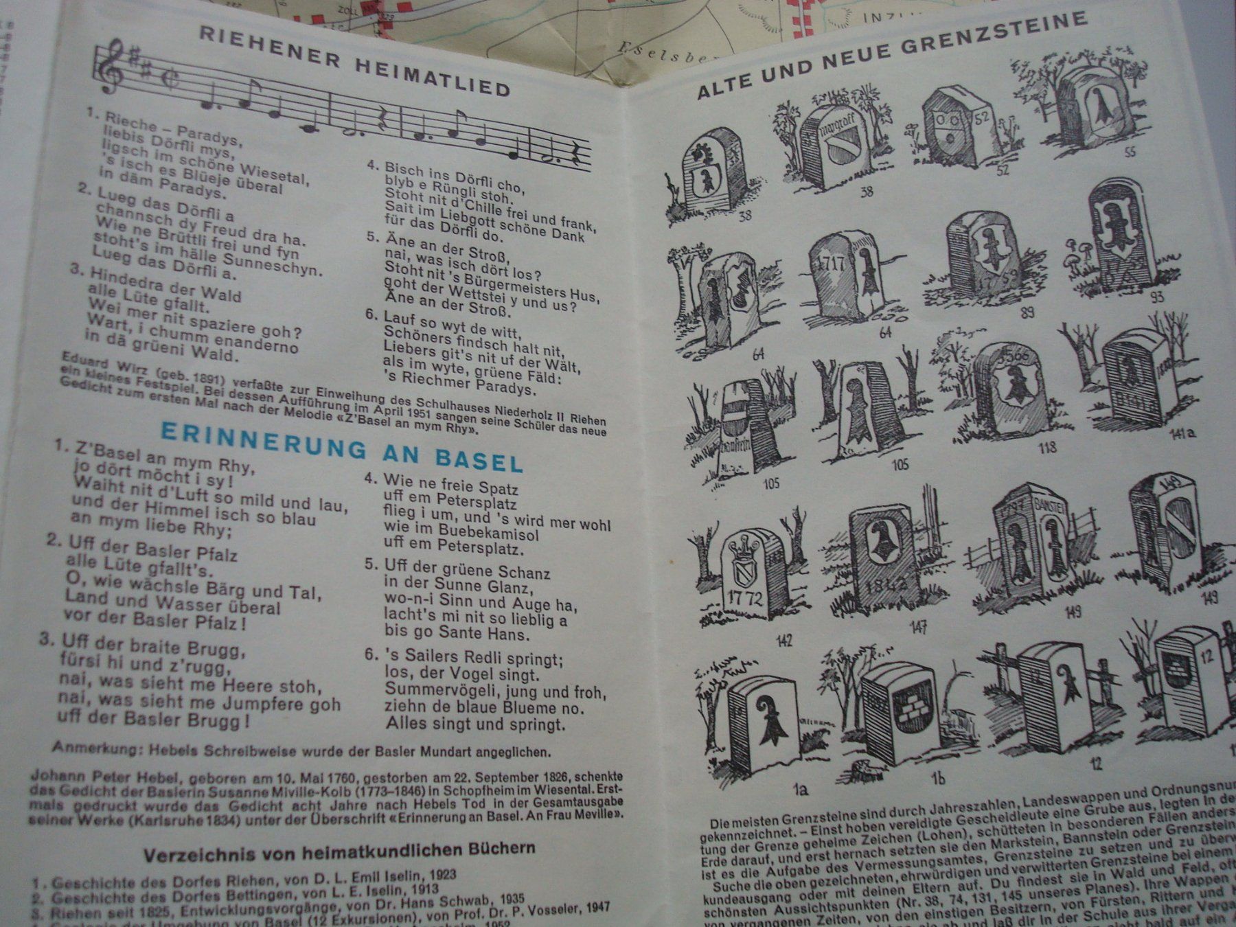 Cartine & Atlanti: Plan von Riehen und Bettingen – Usato da Riehen venduto da Baerewaegli 3