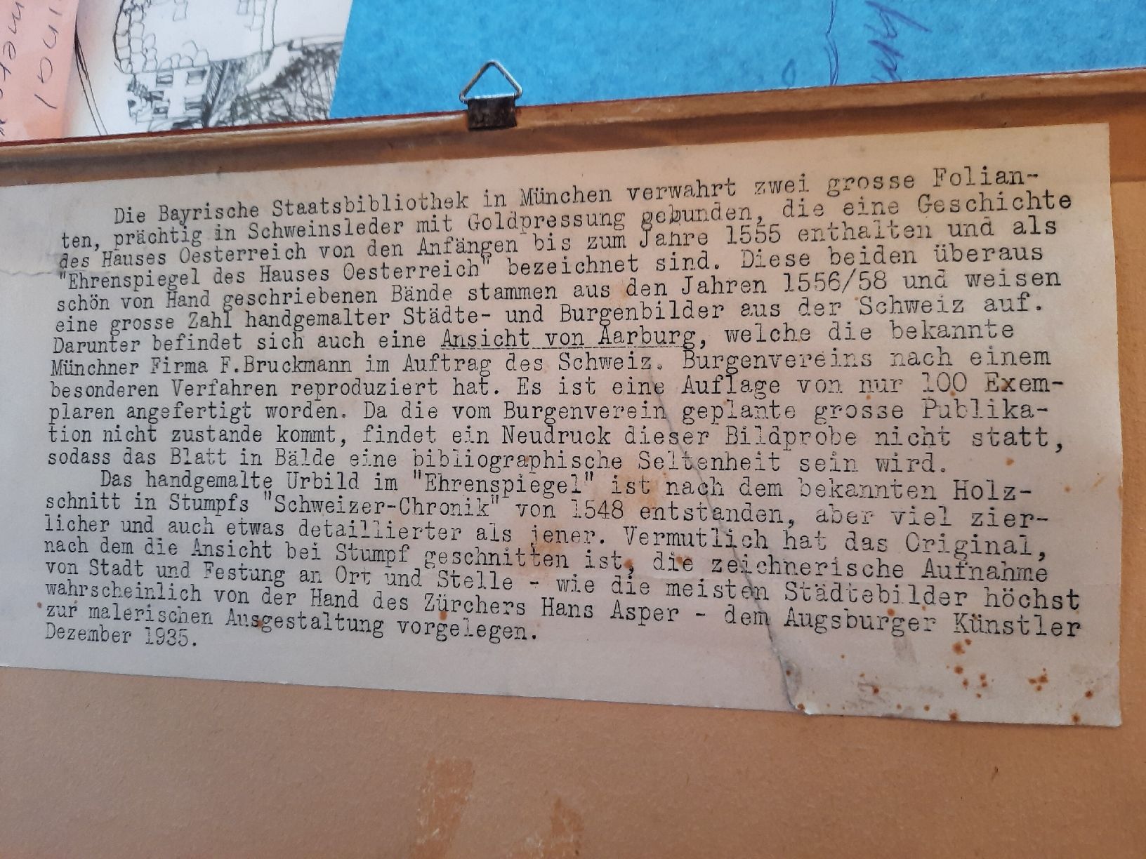Foto & Immagini: Historisches Bild von Aarburg – Usato da Busswil BE venduto da balu37 6