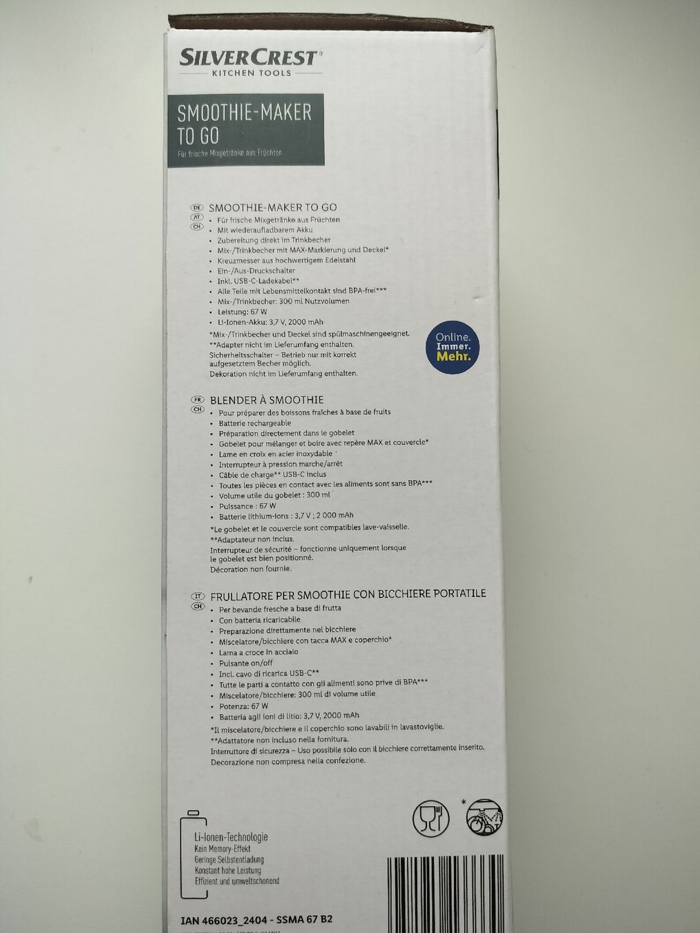 Elettrodomestici da cucina: To Go Mixer  – Usato da Matzingen venduto da Sese_19 2